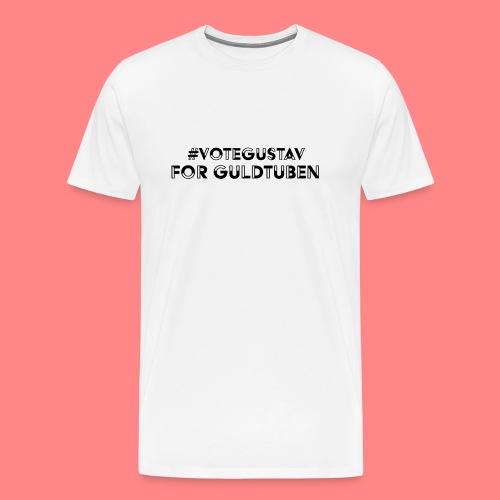 #VoteGustavForGuldtuben - Premium-T-shirt herr