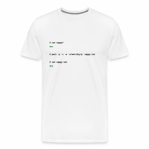 Change Nappy Perl Baby - Men's Premium T-Shirt