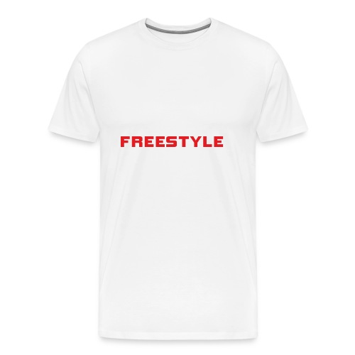 LOGO FREESTYLE RED - T-shirt Premium Homme