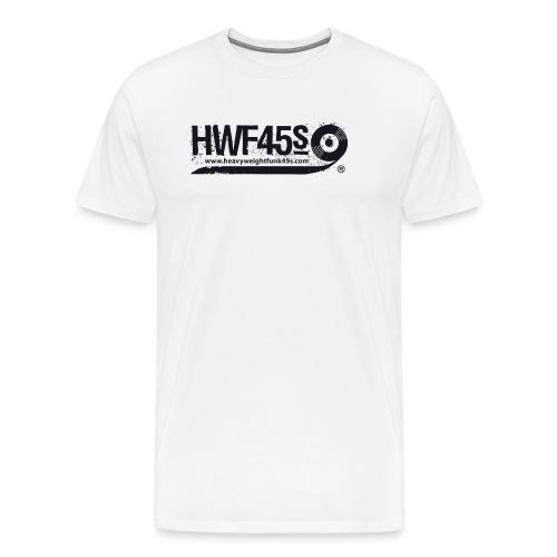 HWF45S Retro Logo Black - Men's Premium T-Shirt