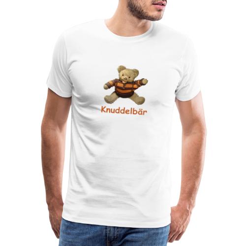Teddybär Knuddelbär Schmusebär Teddy orange braun - Männer Premium T-Shirt
