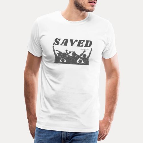 Saved by Jesus - Männer Premium T-Shirt
