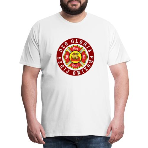 Feuerwehrlogo American style - Männer Premium T-Shirt