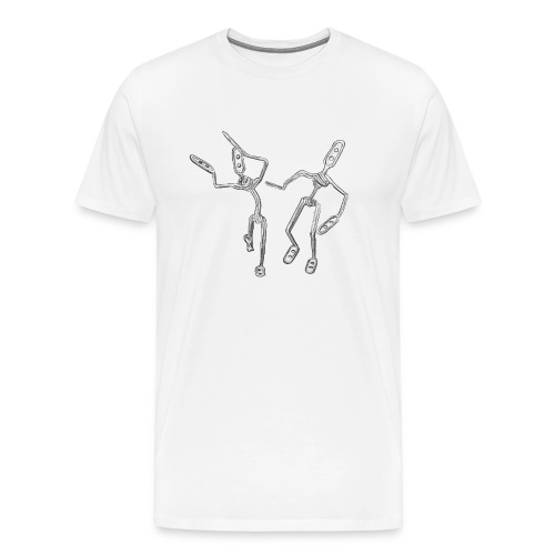tanzende kaffeeumruehrer - Männer Premium T-Shirt