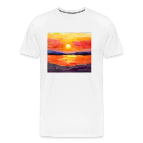 Sonnenuntergang - Männer Premium T-Shirt