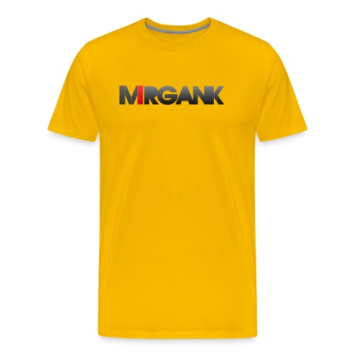 Mrgank Text - Men's Premium T-Shirt
