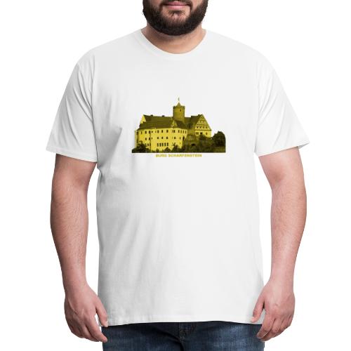 Scharfenstein Burg Erzgebirge Sachsen Stülpner - Männer Premium T-Shirt