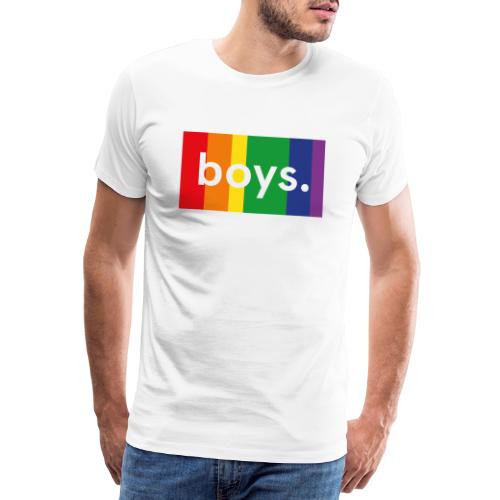 Boys dot flag - Premium-T-shirt herr