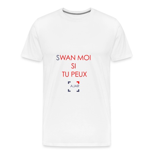 Swan moi - Rouge - T-shirt Premium Homme