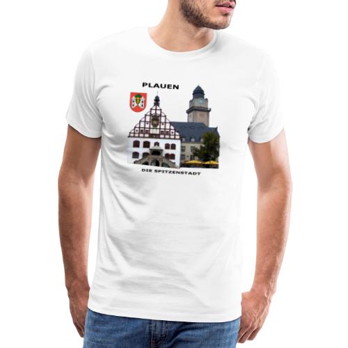 Plauen Vogtland Spitzenstadt - Männer Premium T-Shirt