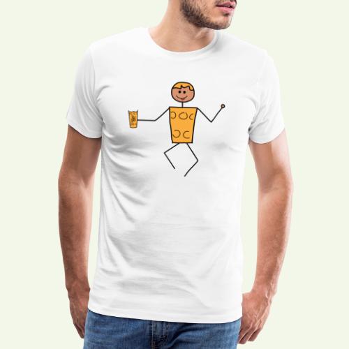 Schobbtimist Classic Gelb - Männer Premium T-Shirt