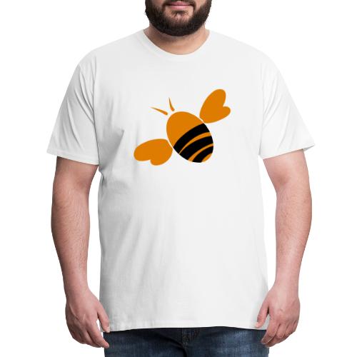Bee - Premium-T-shirt herr