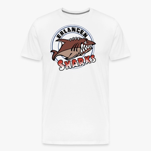 Erlangen Sharks Logo - Männer Premium T-Shirt