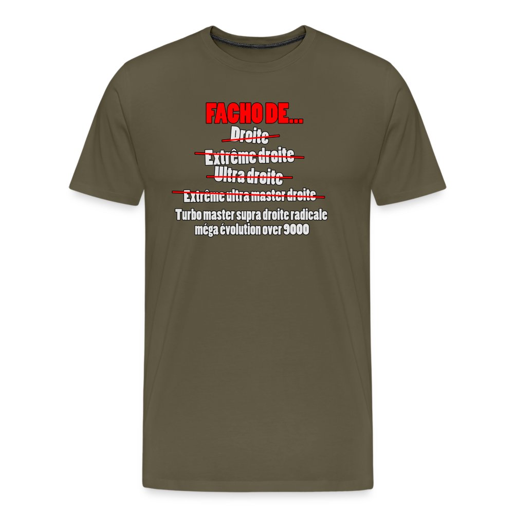 Facho de - T-shirt Premium Homme kaki