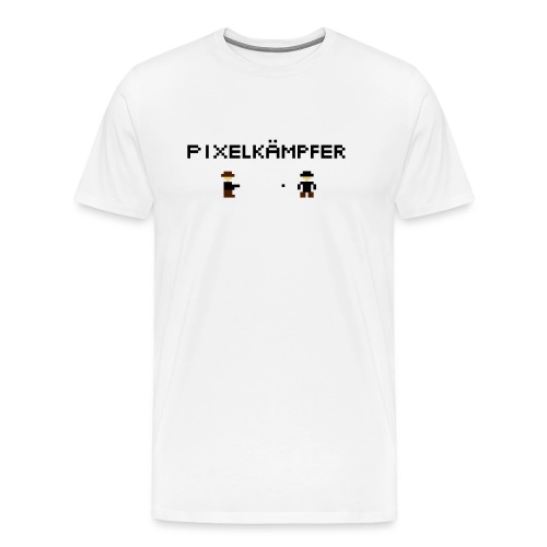 Pixelkämpfer - Männer Premium T-Shirt
