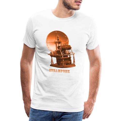 Steampunk Zeitmaschine - Männer Premium T-Shirt