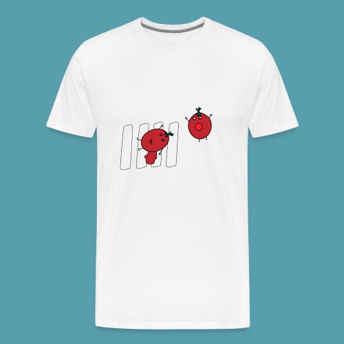 tomaatit - Miesten premium t-paita