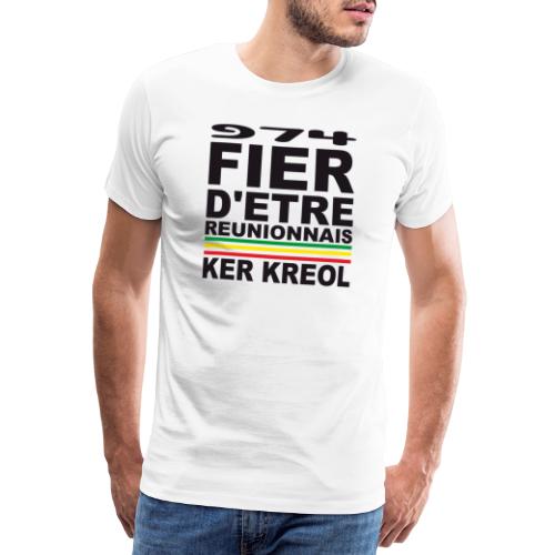 974 ker kreol fier et culture - T-shirt Premium Homme