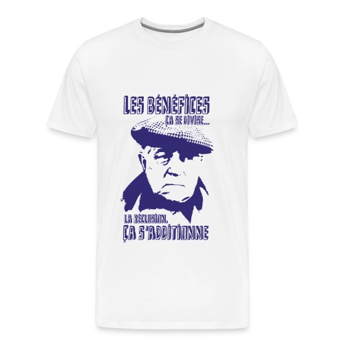 Jean Gabin - Le cave se rebiffe (Bleu) - T-shirt Premium Homme