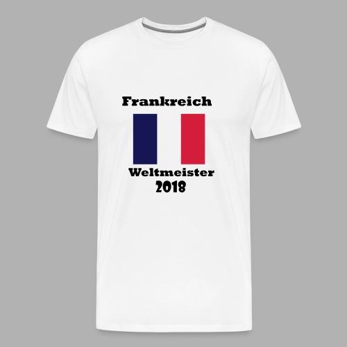 Frankreich Fan Shirt - Männer Premium T-Shirt