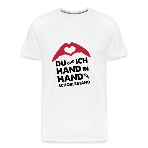 Hand in Hand zum Schorlestand / Gruppenshirt - Männer Premium T-Shirt