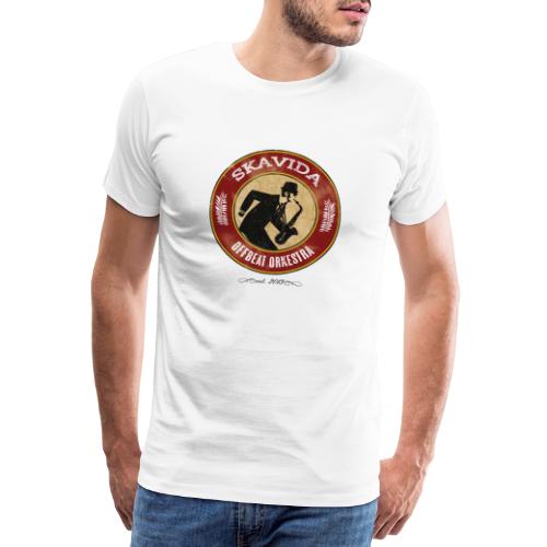 Skavida Bandlogo 2 - Männer Premium T-Shirt