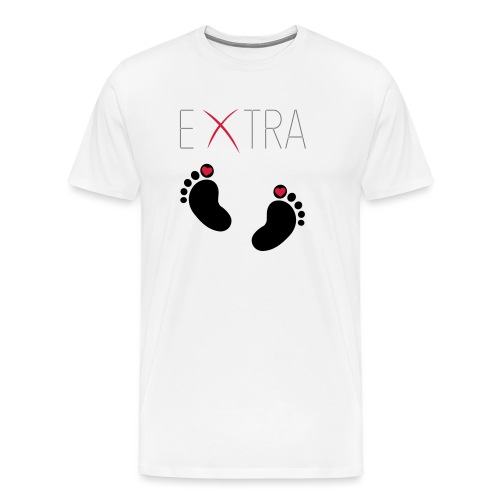 LOGO EXTRA vector - Maglietta Premium da uomo