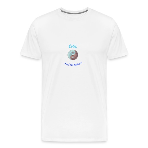 CoGie, Feel the Balance - Men's Premium T-Shirt