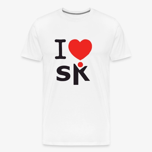 I Love SK - T-shirt Premium Homme