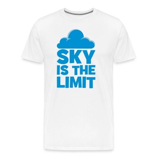 sky is the limit - T-shirt Premium Homme