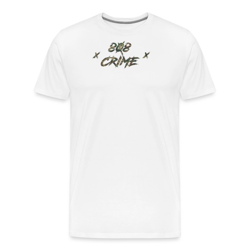 808 CRIME CAMO - Männer Premium T-Shirt