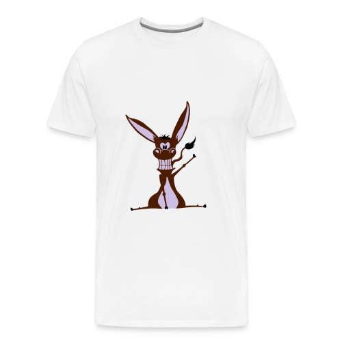 Eselsnacht Esel - Männer Premium T-Shirt