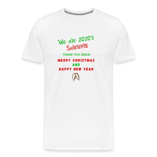 We are 2020 Survivors Merry Christmas - T-shirt Premium Homme
