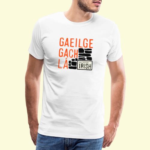 Gaeilge Gach Lá - Men's Premium T-Shirt