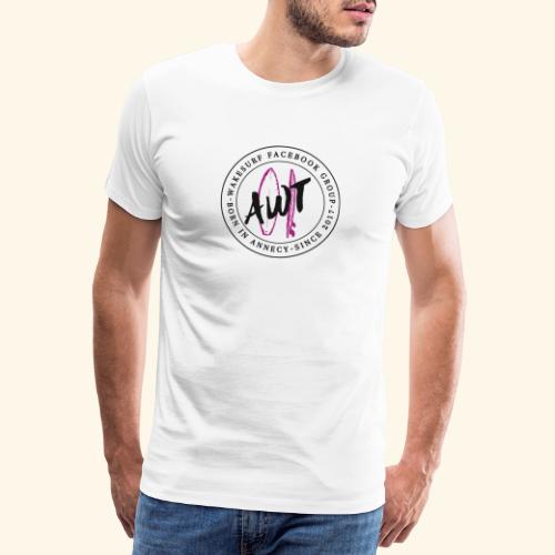 AWT black - T-shirt Premium Homme