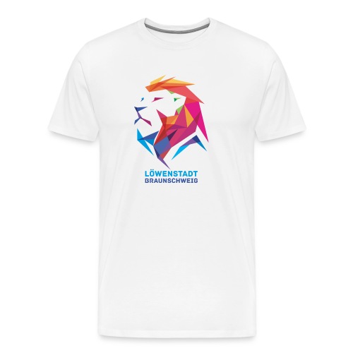Löwenstadt Design 7 - Männer Premium T-Shirt