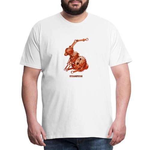 Steampunk Hase Retro Futurismus - Männer Premium T-Shirt