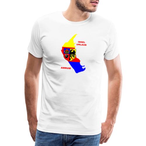 Amrum Nordsee Insel Urlaub - Männer Premium T-Shirt