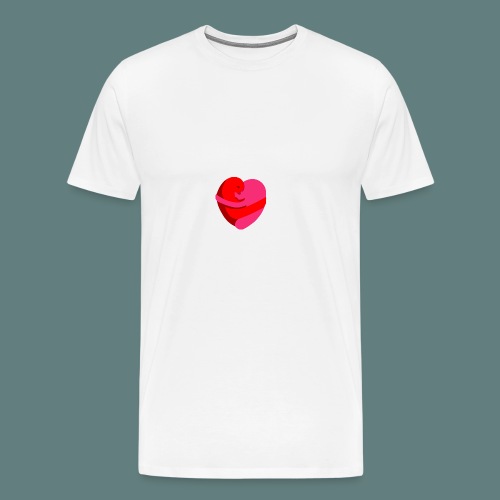 hearts hug - Maglietta Premium da uomo