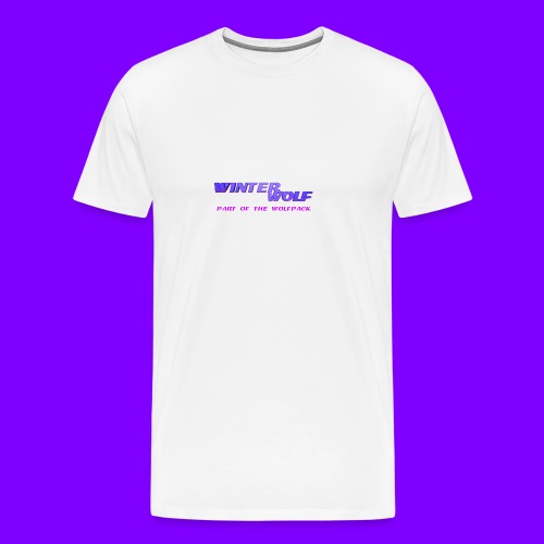 WINTERWOLF LOGO Part of The Wolfpack T-shirt - Mannen Premium T-shirt