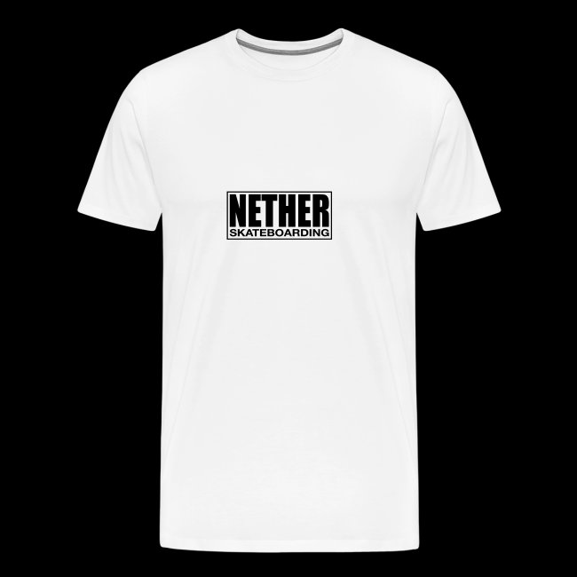 Nether Skateboarding T-shirt Black