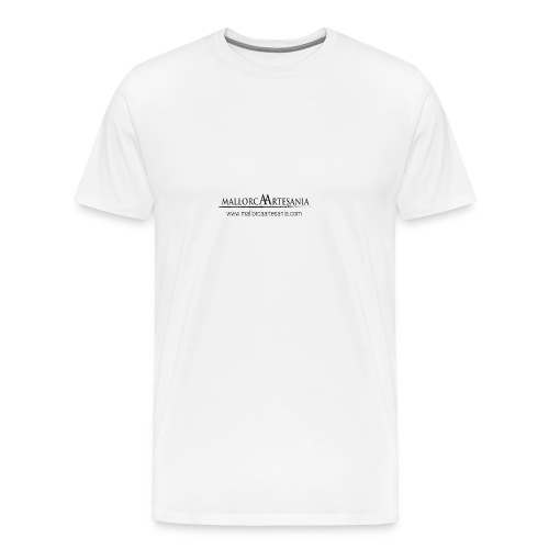 Mallorca Artesania con url - Camiseta premium hombre