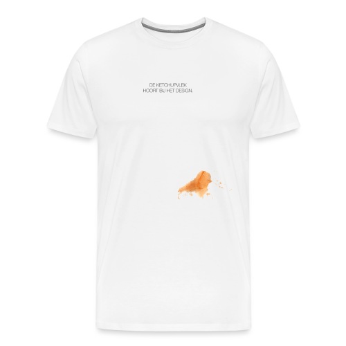 Ketchupvlek - Mannen Premium T-shirt