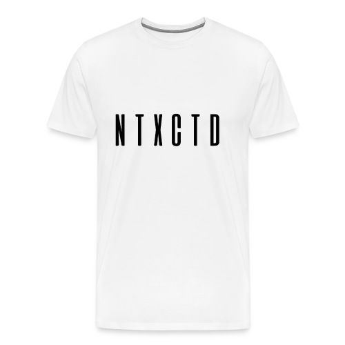 NTXCTD black png - Mannen Premium T-shirt