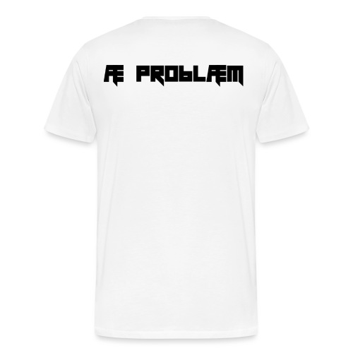 AE Problaem black font - Men's Premium T-Shirt