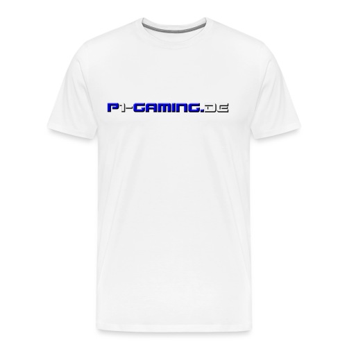 P1 Gaming de - Männer Premium T-Shirt
