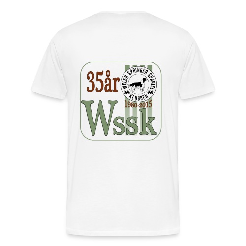 WSSK 35års logga - Premium-T-shirt herr