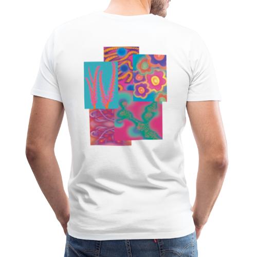 Collage der Natur - Männer Premium T-Shirt