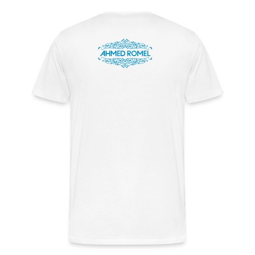 AR logo blue just trance png - Men's Premium T-Shirt