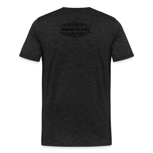 AR logo fulk black png - Men's Premium T-Shirt